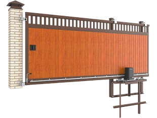 Сдвижные ворота Doorhan Premium Classic SLG-A, 5100х1300